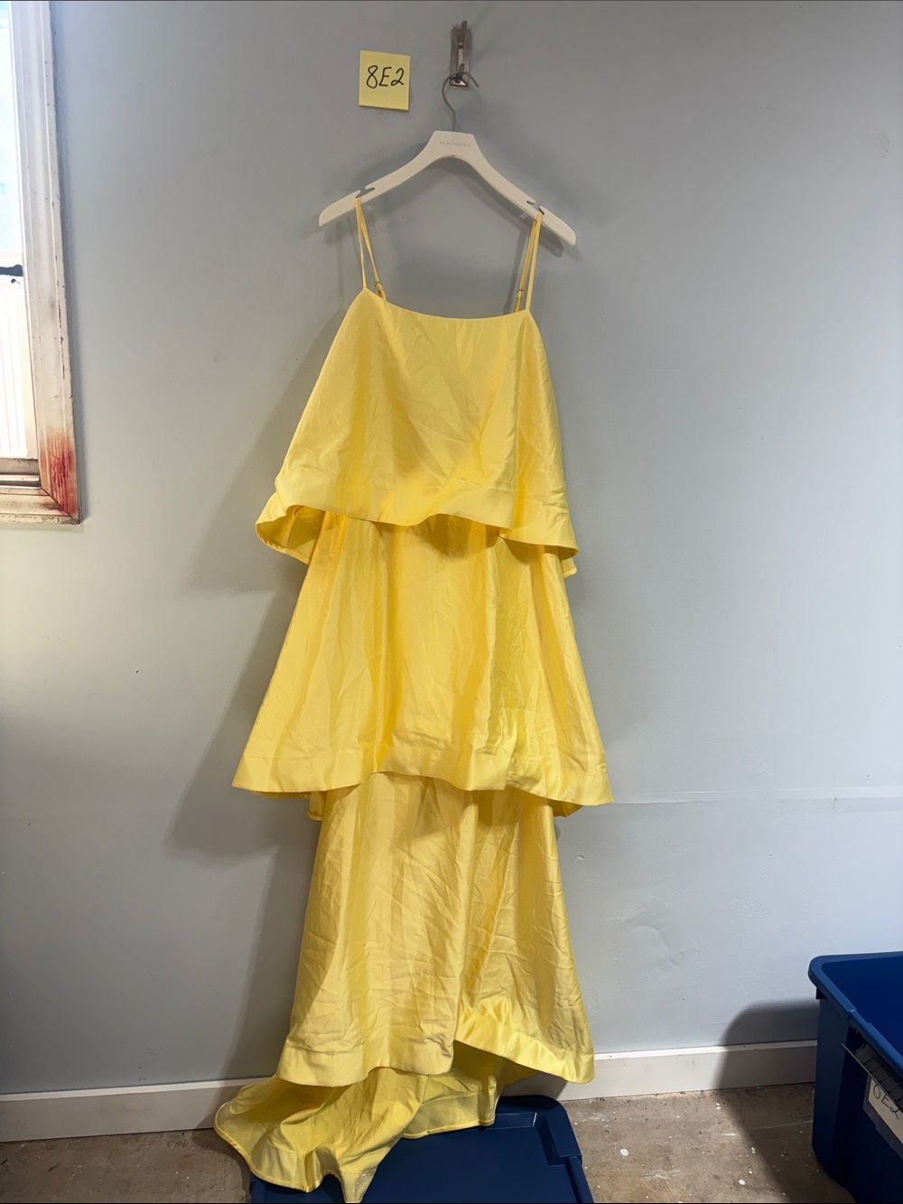 Pretty little thing size 8 yellow dress NWT